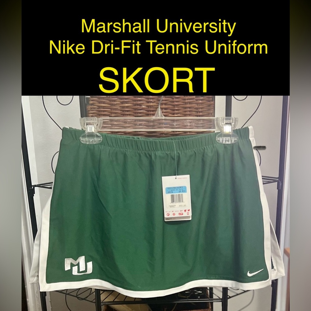 NEW NIKE DRI-FIT TENNIS SKORT from Marshall University, Huntington WV